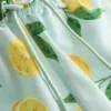 Limon desenli yüzme şortu Limon desenli yüzme şortu