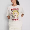 Marilyn Monroe büyük beden pamuklu tişört Marilyn Monroe büyük beden pamuklu tişört