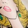 Marilyn Monroe büyük beden pamuklu tişört Marilyn Monroe büyük beden pamuklu tişört