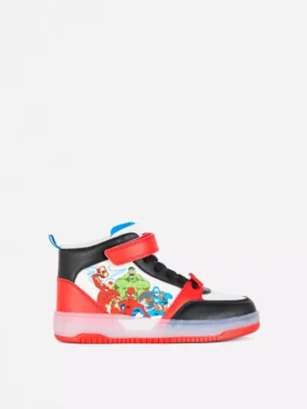Marvel ışıklı yüksek bilekli Sneakerlar