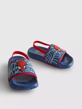 Marvel Örümcek Adam kayma sandaletleri