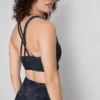 Mermer desenli racerback spor kısa üst Mermer desenli racerback spor kısa üst
