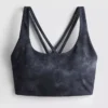 Mermer desenli racerback spor kısa üst Mermer desenli racerback spor kısa üst