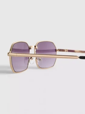 Metal dikdörtgen güneş gözlüğü