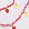 Meyve charm takı takımı Meyve charm takı takımı