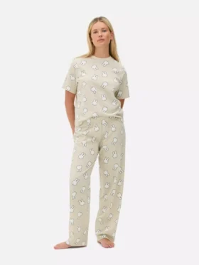 Miffy pamuklu desenli pijamalar