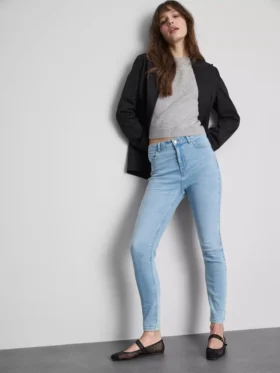 Mükemmel yüksek bel skinny jean