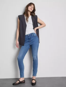 Mükemmel yüksek bel skinny jean