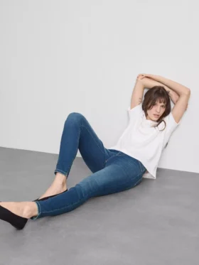 Mükemmel yüksek bel skinny jean