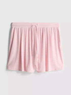 Modal içeriği yüksek, ipli pijama şortu Modal içeriği yüksek, ipli pijama şortu