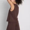 Modal karışımlı kolsuz tişört Modal karışımlı kolsuz tişört
