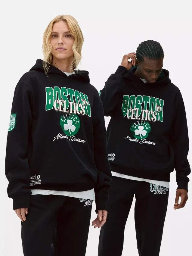 NBA Boston Celtics kapüşonlu sweatshirt NBA Boston Celtics kapüşonlu sweatshirt