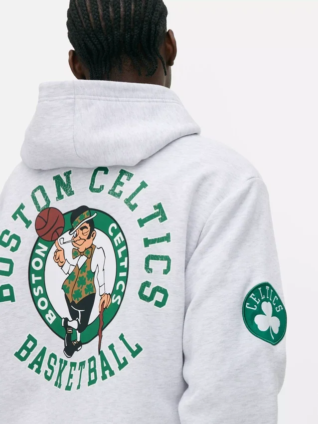 NBA Boston Celtics kapüşonlu sweatshirt NBA Boston Celtics kapüşonlu sweatshirt