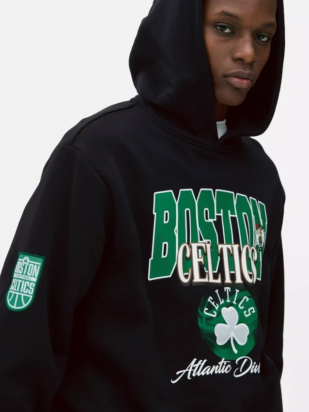 NBA Boston Celtics kapüşonlu sweatshirt NBA Boston Celtics kapüşonlu sweatshirt