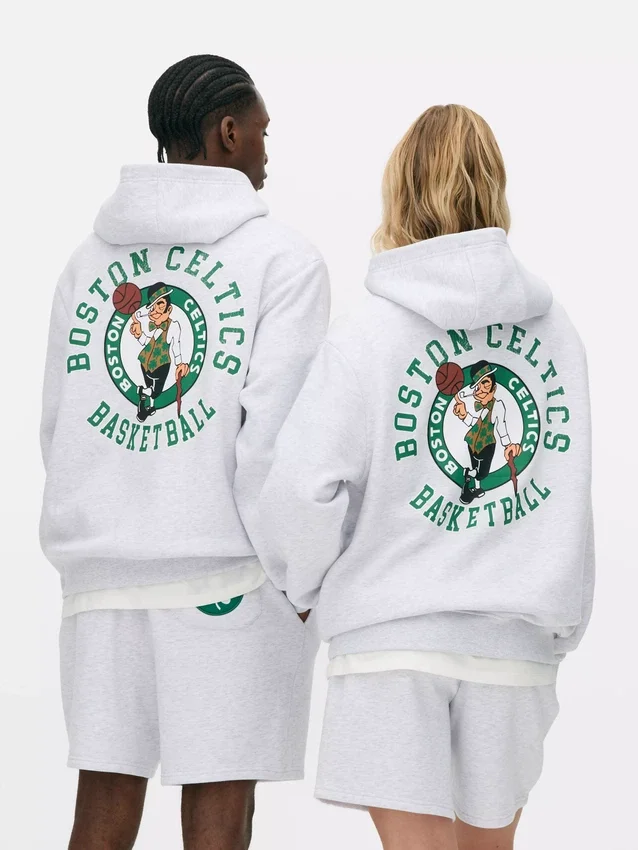 NBA Boston Celtics kapüşonlu sweatshirt NBA Boston Celtics kapüşonlu sweatshirt