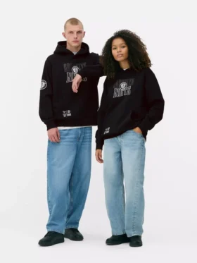 NBA Brooklyn Nets kapüşonlu sweatshirt