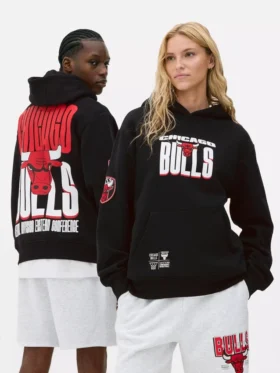 NBA Chicago Bulls kapüşonlu sweatshirt