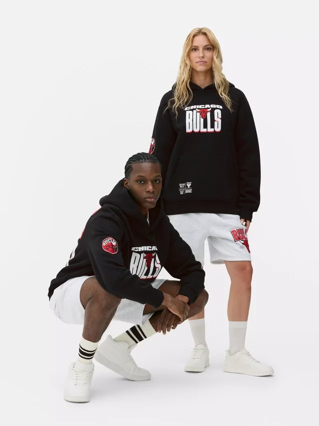 NBA Chicago Bulls kapüşonlu sweatshirt NBA Chicago Bulls kapüşonlu sweatshirt
