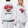 NBA Chicago Bulls logolu kapüşonlu sweatshirt NBA Chicago Bulls logolu kapüşonlu sweatshirt