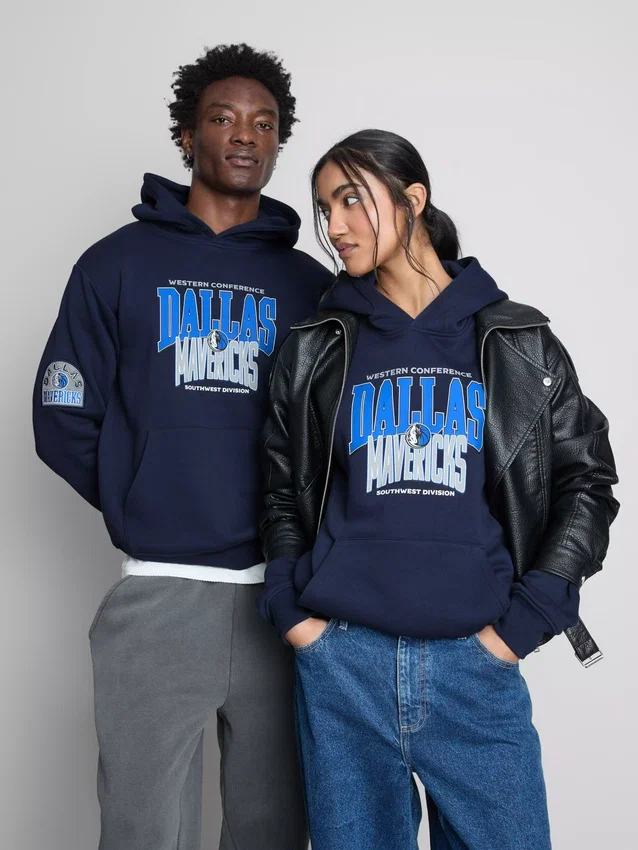 NBA Dallas Mavericks kapüşonlu sweatshirt NBA Dallas Mavericks kapüşonlu sweatshirt