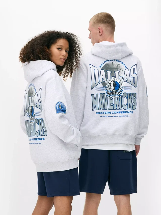 NBA Dallas Mavericks kapüşonlu sweatshirt NBA Dallas Mavericks kapüşonlu sweatshirt