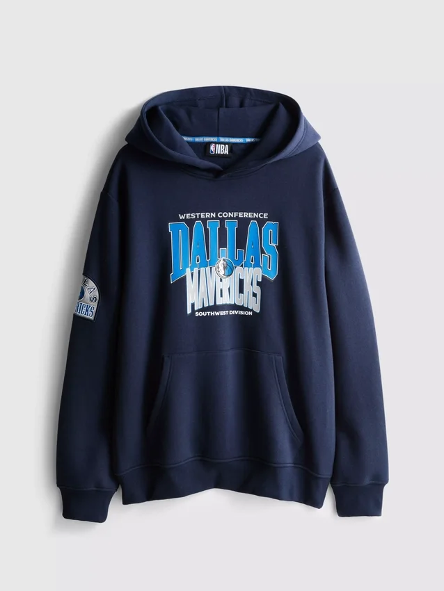 NBA Dallas Mavericks kapüşonlu sweatshirt NBA Dallas Mavericks kapüşonlu sweatshirt