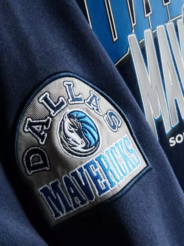 NBA Dallas Mavericks kapüşonlu sweatshirt NBA Dallas Mavericks kapüşonlu sweatshirt