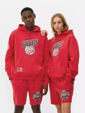 NBA Houston Rockets kapüşonlu sweatshirt