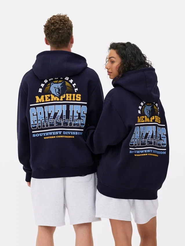 NBA Memphis Grizzlies kapüşonlu sweatshirt NBA Memphis Grizzlies kapüşonlu sweatshirt