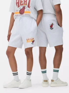 NBA Miami Heat büzgülü şortlar