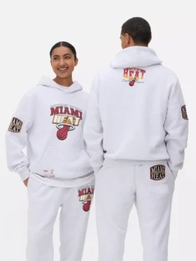 NBA Miami Heat kapüşonlu sweatshirt