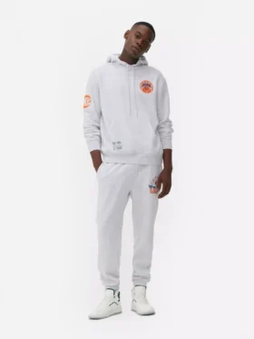 NBA New York Knicks ipli kapüşonlu sweatshirt