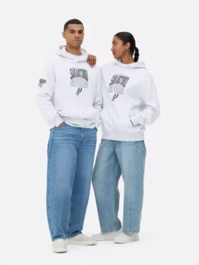 NBA San Antonio Spurs kapüşonlu sweatshirt