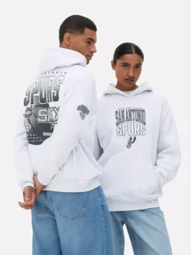 NBA San Antonio Spurs kapüşonlu sweatshirt