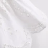 Önden bağlamalı pamuklu broderie bluz Önden bağlamalı pamuklu broderie bluz