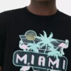 Neon Miami desenli tişört Neon Miami desenli tişört