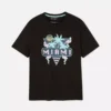 Neon Miami desenli tişört Neon Miami desenli tişört