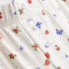 Nervürlü kelebek desenli pijama altları Nervürlü kelebek desenli pijama altları