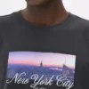 New York City baskılı tişört