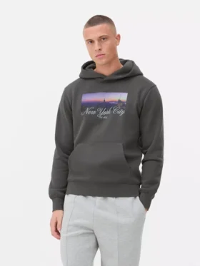 New York City kapüşonlu sweatshirt New York City kapüşonlu sweatshirt