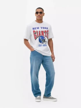 New York Giants yuvarlak yakalı tişört