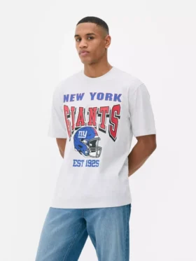 New York Giants yuvarlak yakalı tişört