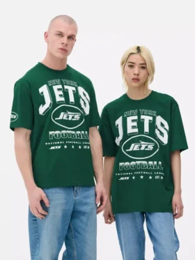 New York Jets logolu tişört