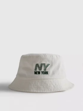 New York logolu kova şapka