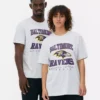 NFL Baltimore Ravens logolu tişört NFL Baltimore Ravens logolu tişört