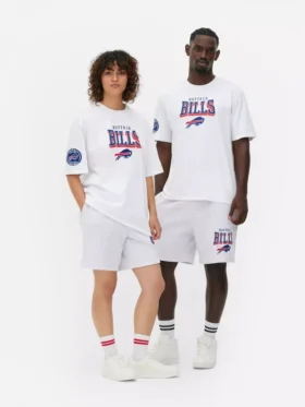 NFL Buffalo Bills baskılı tişört
