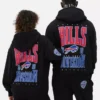 NFL Buffalo Bills logolu kapüşonlu sweatshirt NFL Buffalo Bills logolu kapüşonlu sweatshirt