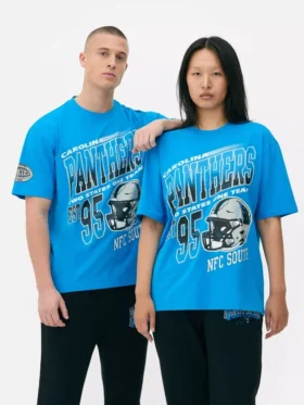 NFL Carolina Panthers grafikli tişört