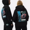 NFL Carolina Panthers logolu kapüşonlu sweatshirt NFL Carolina Panthers logolu kapüşonlu sweatshirt