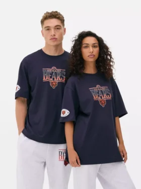 NFL Chicago Bears baskılı tişört